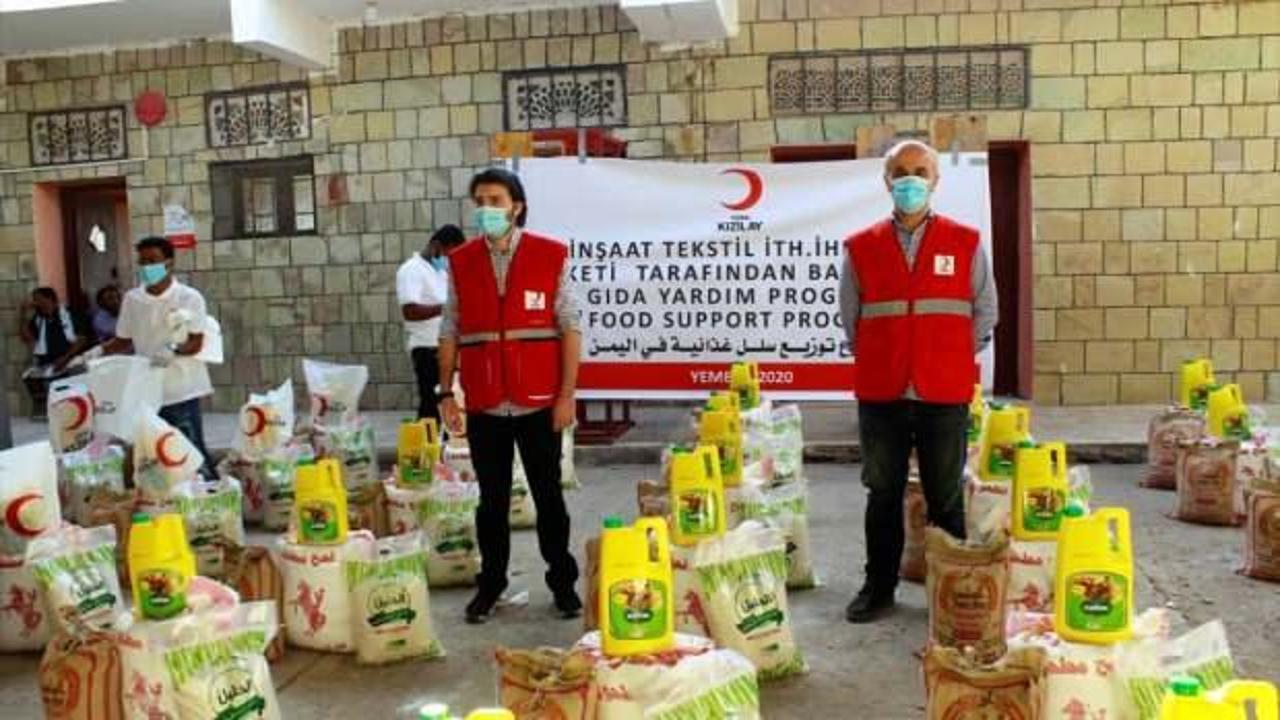Türk Kızılay'dan Yemen için gıda yardımı kampanyası 