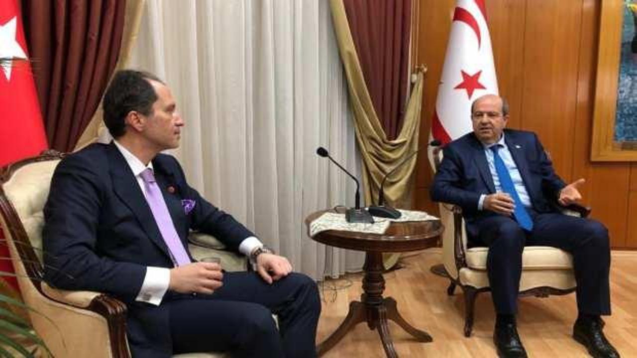Yeniden Refah Partisi Genel Başkanı Fatih Erbakan, Tatar'ı tebrik etti