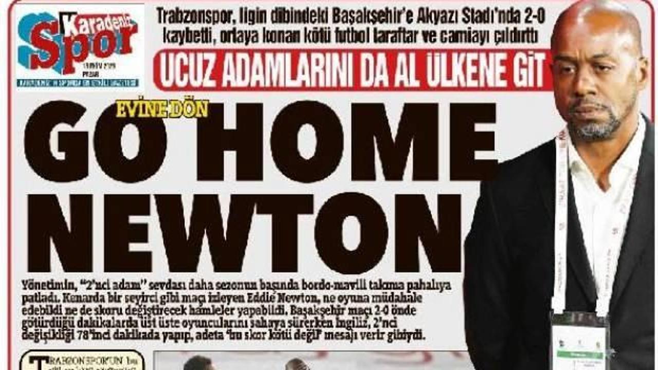 Trabzon yerel basını: Ucuz adamlarını da al git!