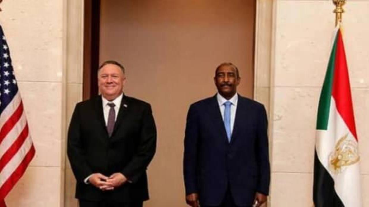 ABD Dışişleri Bakanı Pompeo ve Sudan Başbakanı Hamduk görüştü