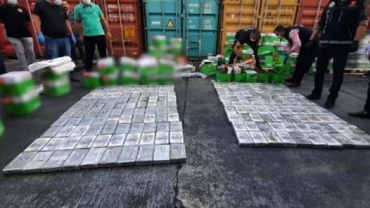 Brezilya'dan gelen gemide 220 kg kokain ele geçirildi!