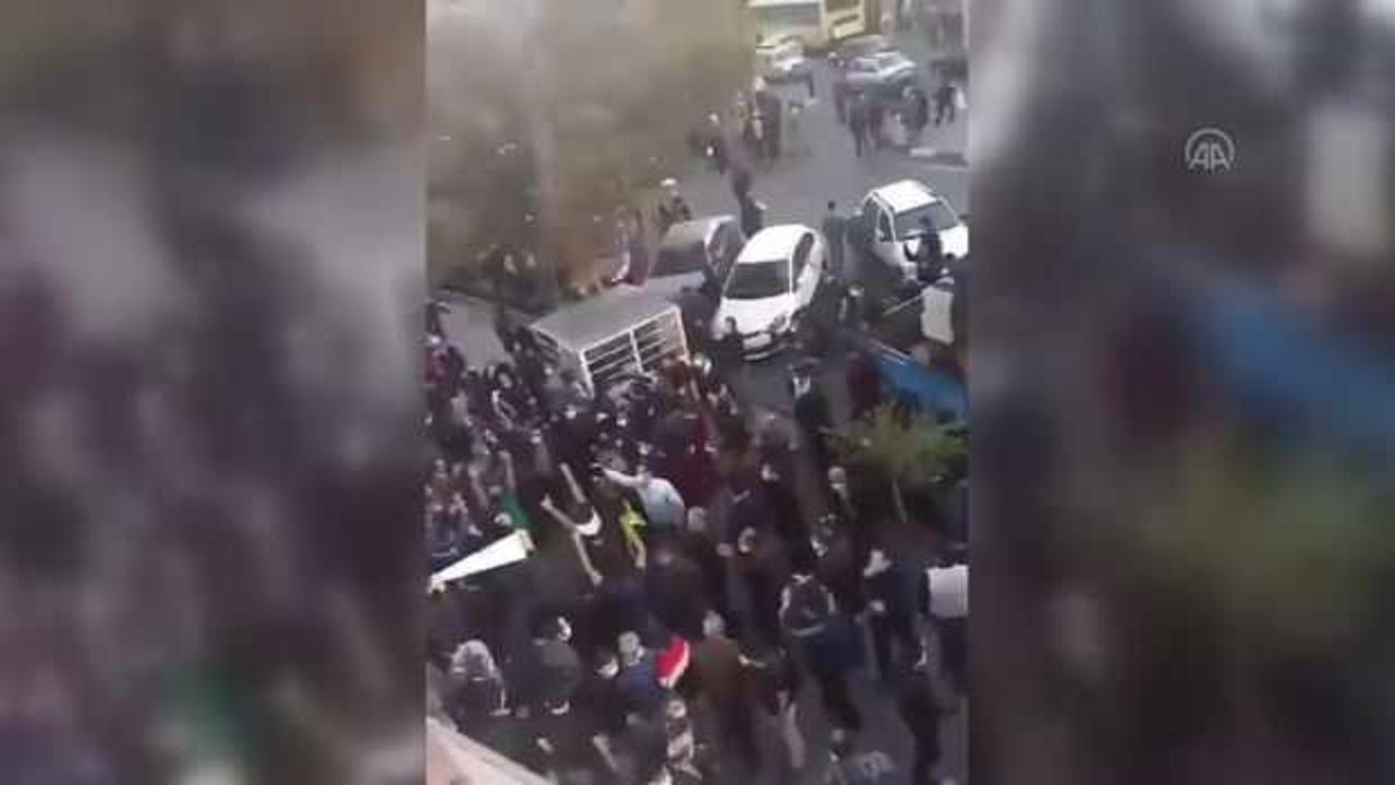 Tebriz'de halk sokaklarda! 'İran Norduz'u kapatsın'