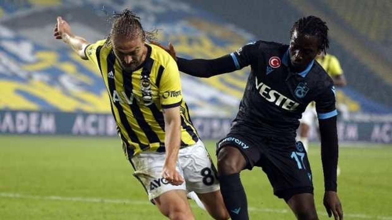  Fenerbahçe, 9 maç sonra Trabzonspor'u mağlup etti