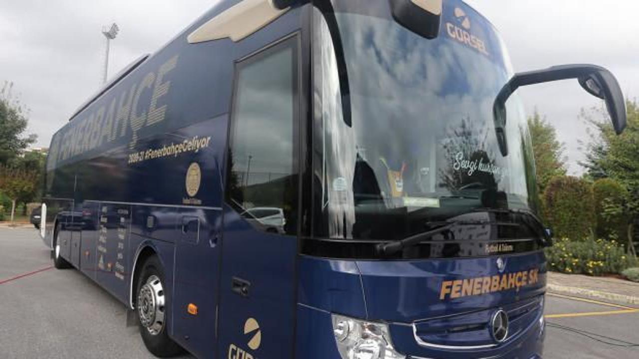 Fenerbahçe'nin yeni takım otobüsünde dikkat çeken detay!