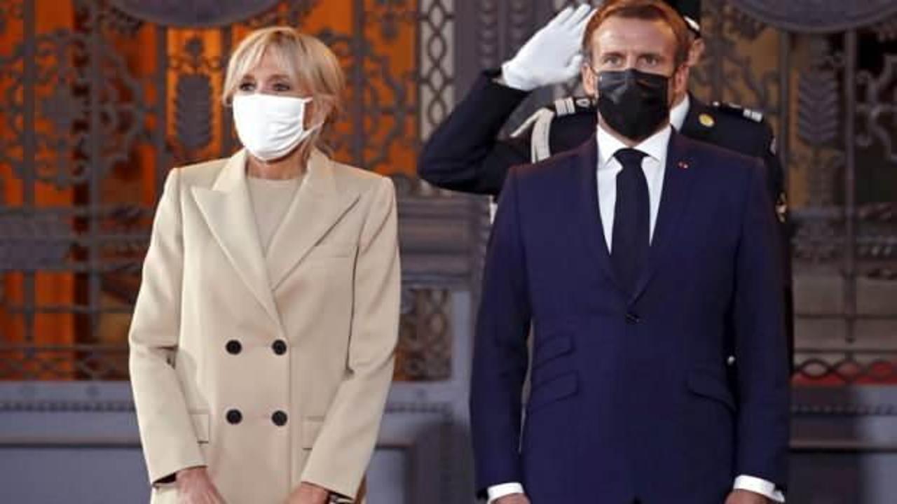 Fransa Cumhurbaşkanı Macron'un eşi Brigitte Macron karantinaya alındı