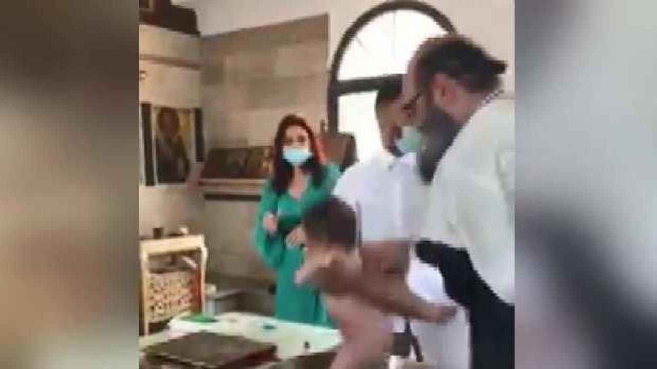 Güney Kıbrıs’ta rahip, bebeği vaftiz ederken yaralamakla suçlandı