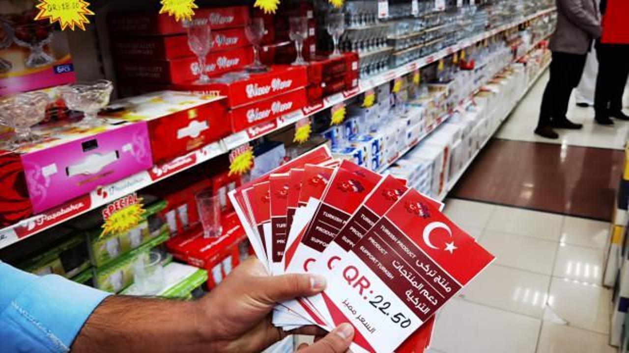 Katar'daki büyük marketler zinciri Türk ürünlerine destek kampanyası başlattı