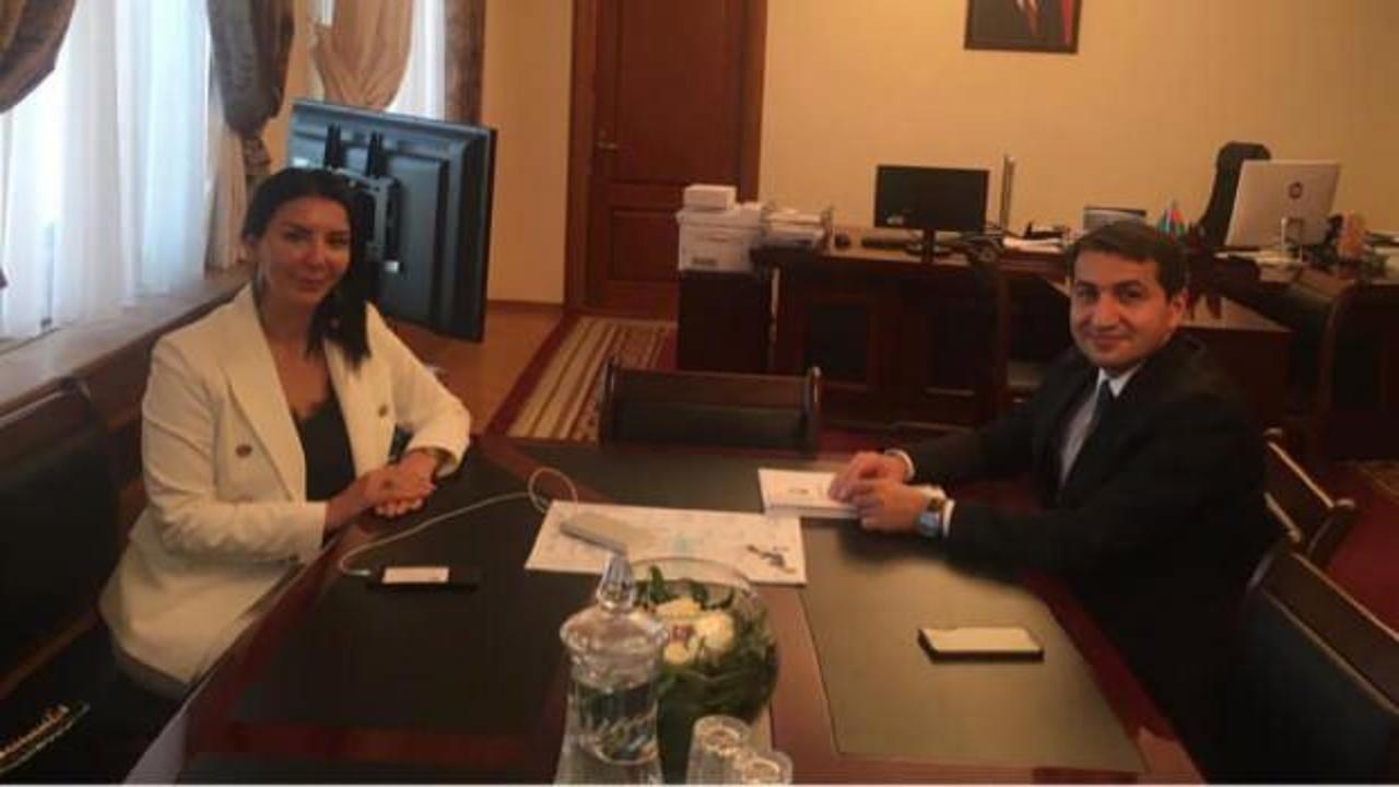 Aliyev'in yardımcısı Hikmet Hacıyev'den Türkiye ve İsrail açıklaması