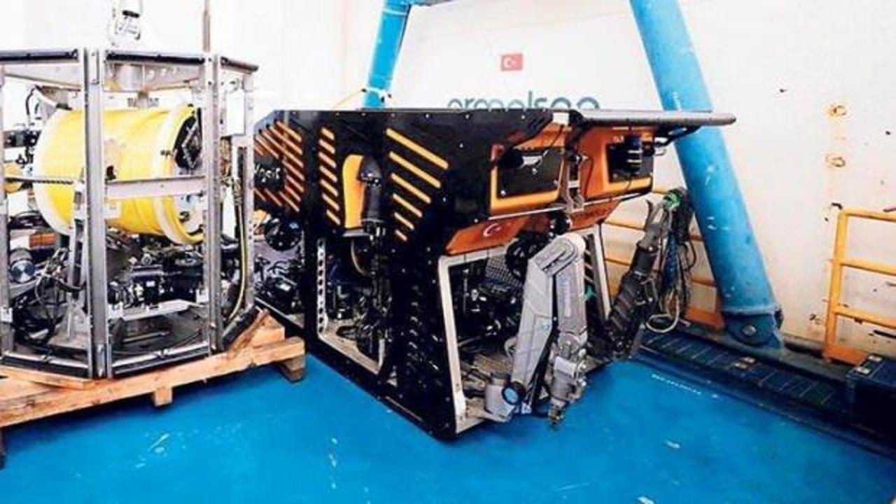 Yerli denizaltı robotu Kaşif, sondaj gemilerinin denizdeki gözü olacak