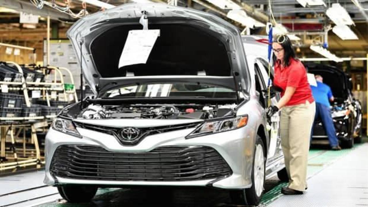 Toyota'nın üretimi 9 ayda ilk kez arttı