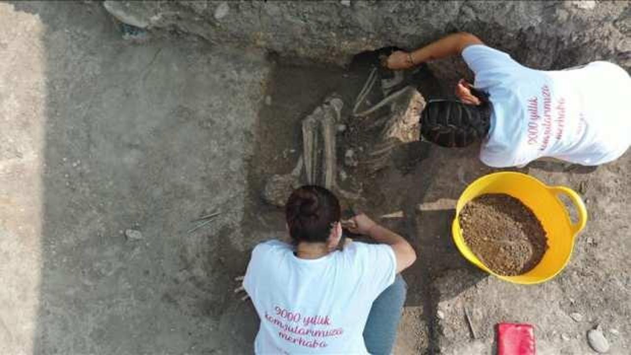 8500 yıllık ergen iskeleti bulundu
