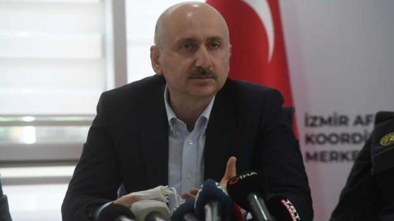 Bakan duyurdu: İzmir'de ulaşım ve haberleşme kesintisiz sağlanıyor