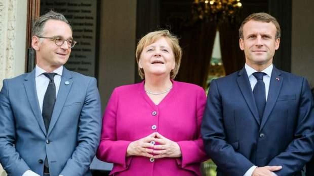 Almanya'dan Cumhurbaşkanı Erdoğan'a, Macron hadsiziği