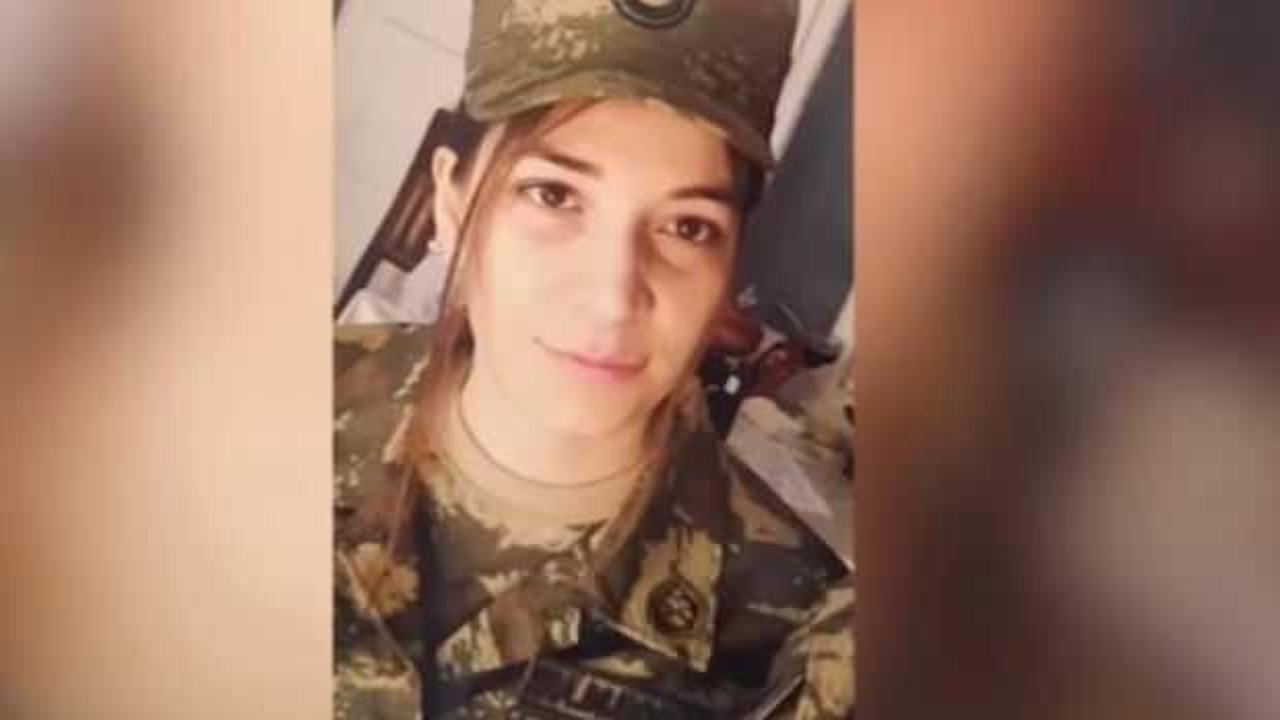 Azerbaycan’ın ilk kadın şehit askeri Bakhishova toprağa verildi