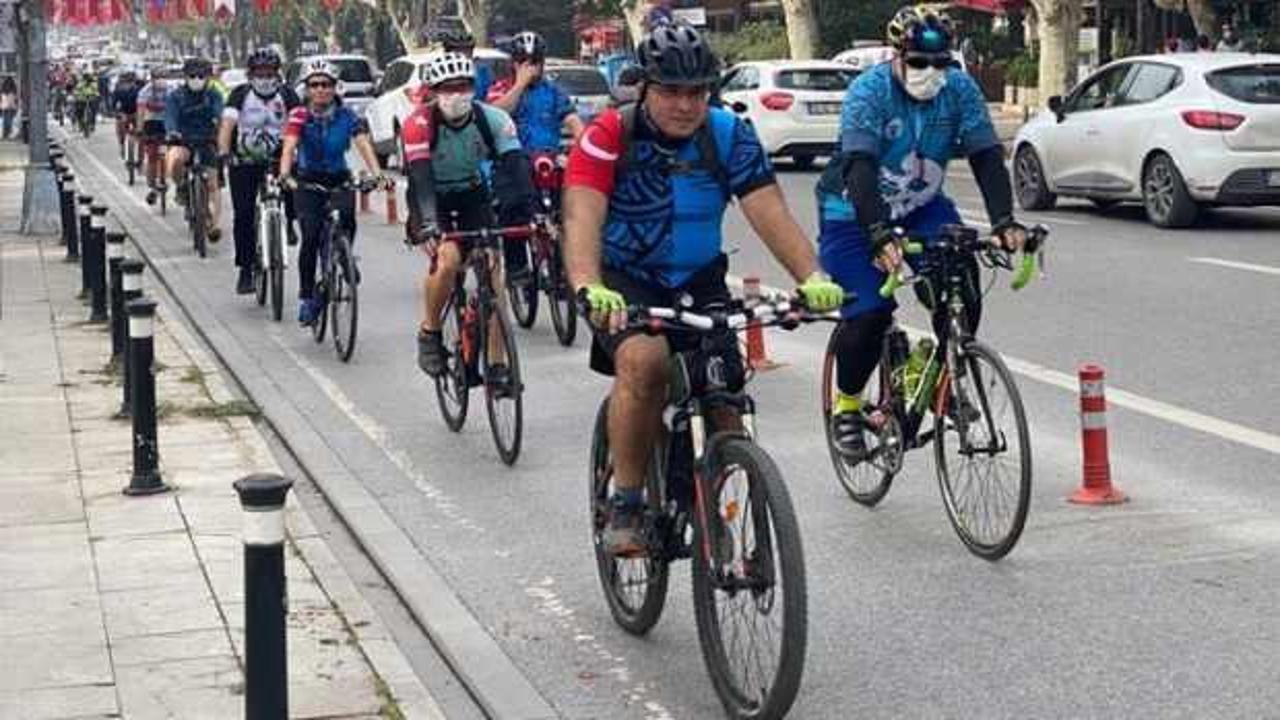 Bir haftada 6 bisikletlinin ölmesine karşı eylem yapıldı