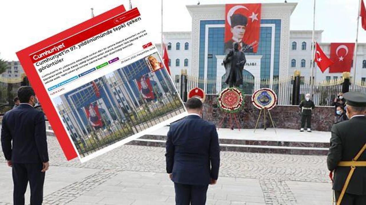 Cumhuriyet Gazetesi'nden 29 Ekim'de fitne haberi