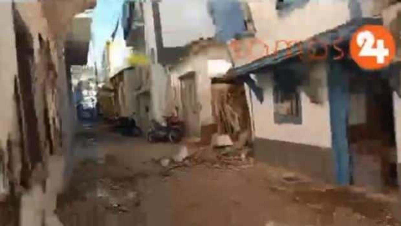 Deprem Yunanistan'ı da vurdu: Sisam'da büyük yıkım