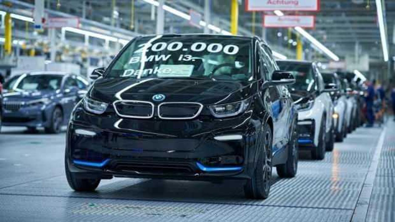 Elektrikli BMW 200 bin adet üretildi