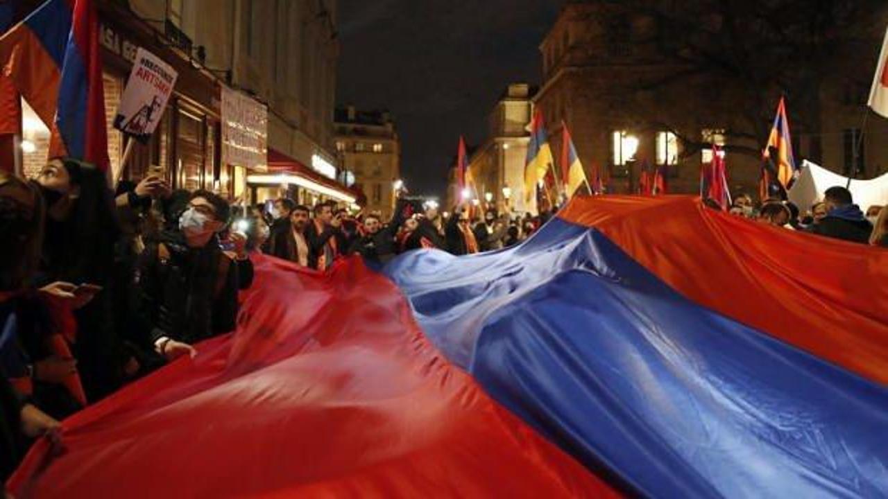 Fransa'da Ermeni protestocular Türklere saldırdı: 5 yaralı