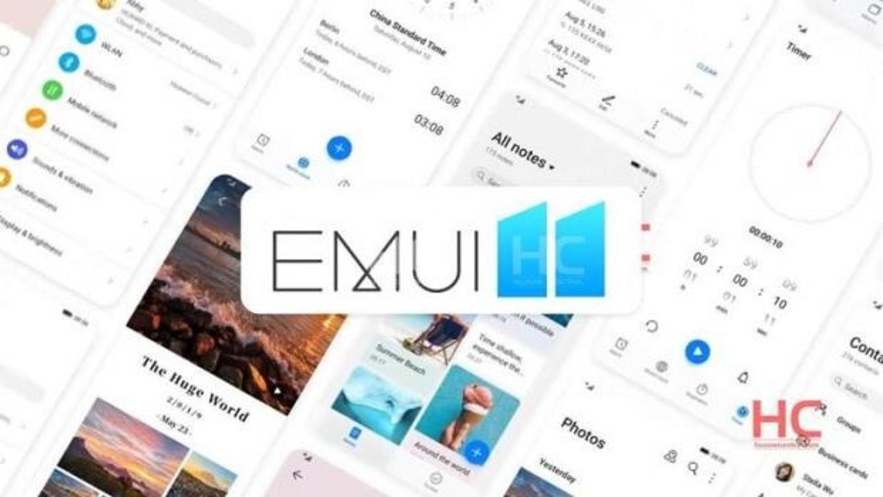 Huawei EMUI 11 güncelleme takvimini paylaştı