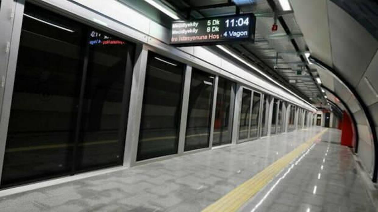 Mecidiyeköy-Mahmutbey metro hattı açılıyor