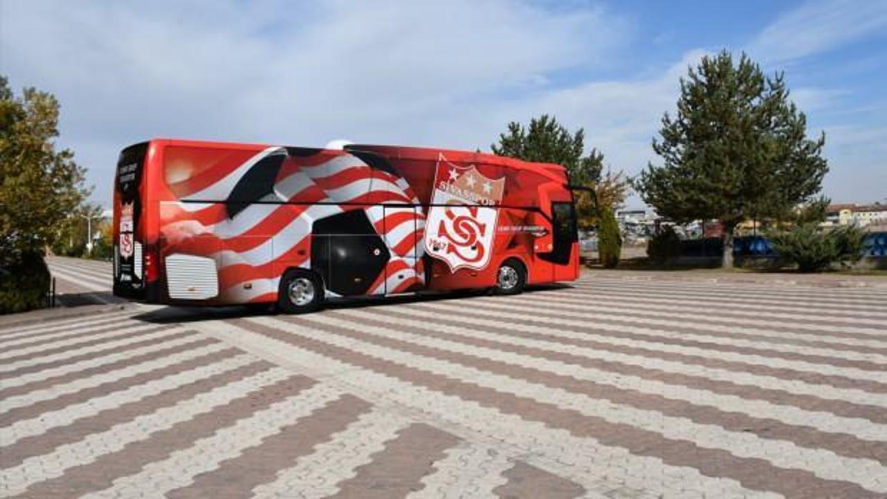İşte Sivasspor'un yeni takım otobüsü