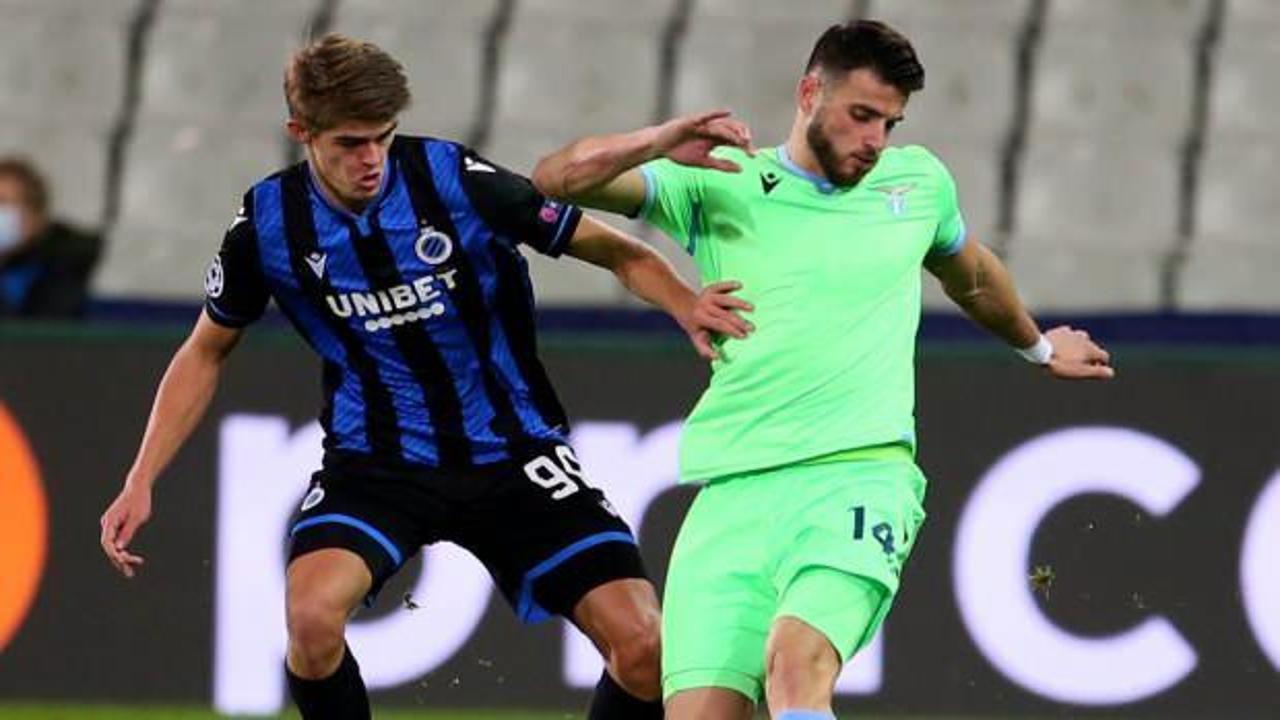 Muriçli Lazio, Belçika'da 2 puan bıraktı