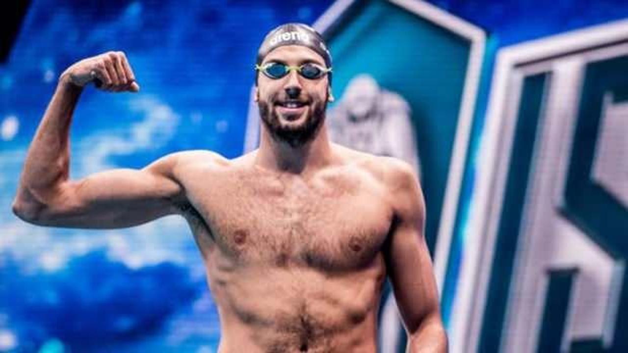 Olimpik yüzücü Emre Sakçı’dan Avrupa rekoru