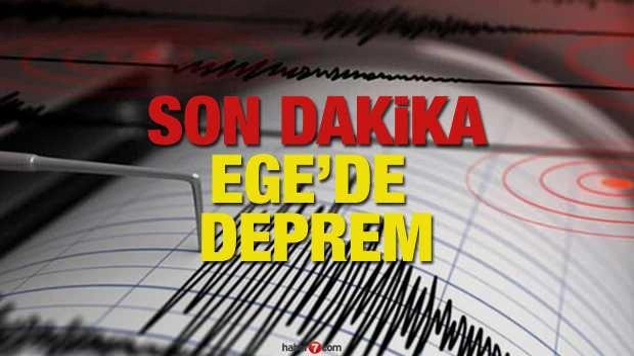 İzmir'de 6,6 şiddetinde deprem gerçekleşti! Depreme ilişkin ilk görüntüler