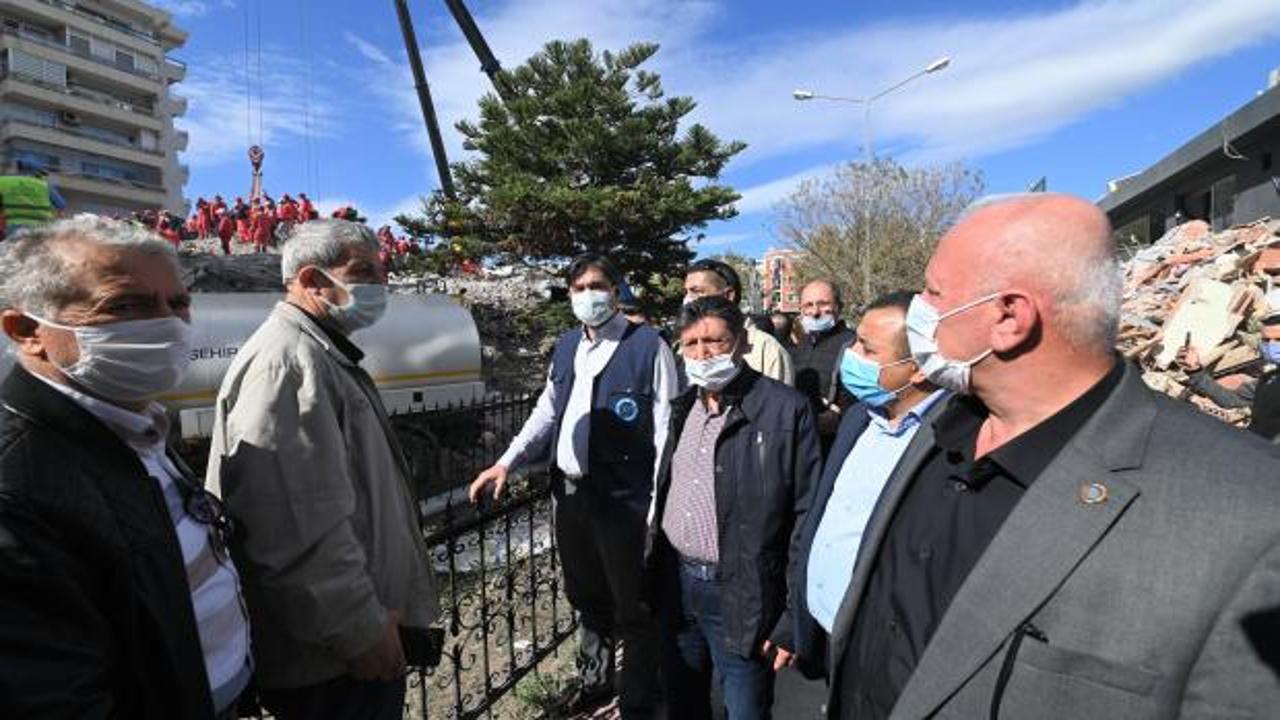 Bem-Bir-Sen heyetinden İzmir’e destek ziyareti