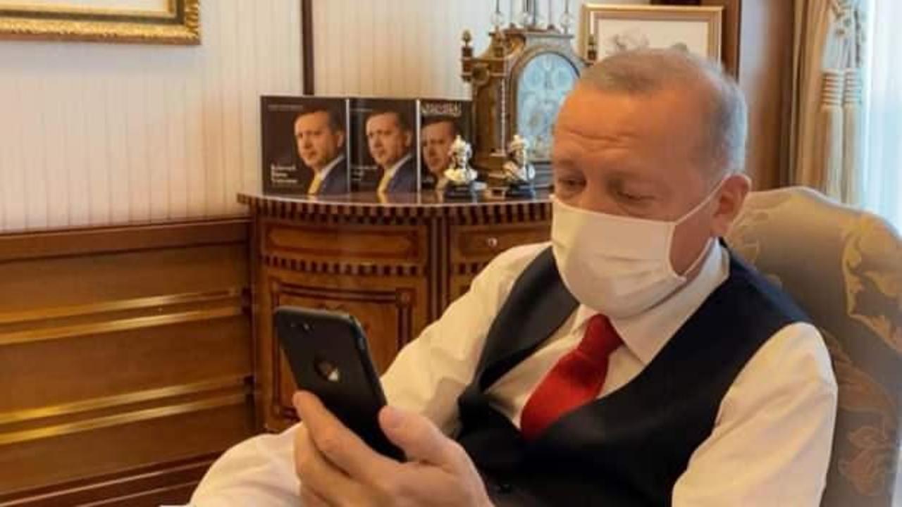 Cumhurbaşkanı Erdoğan, 91 saat sonra kurtarılan Ayda'nın babası ile görüştü