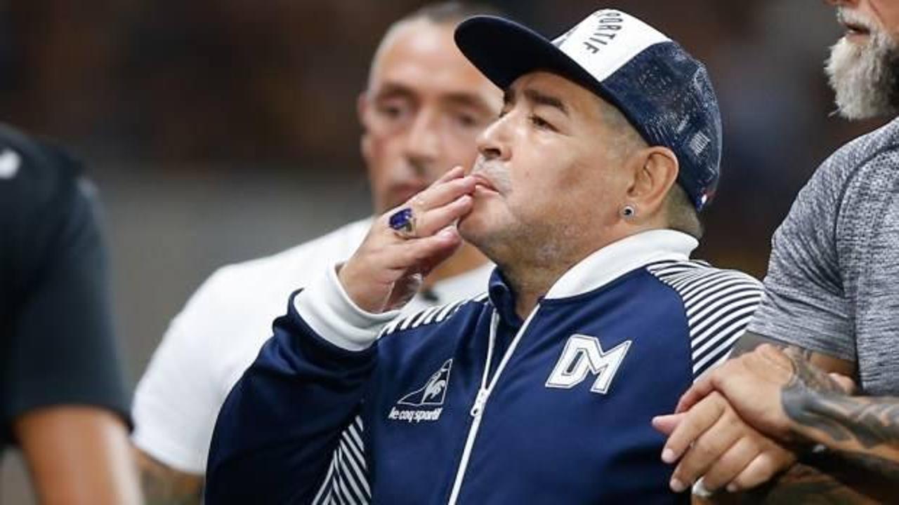 Diego Maradona'dan üzücü haber!