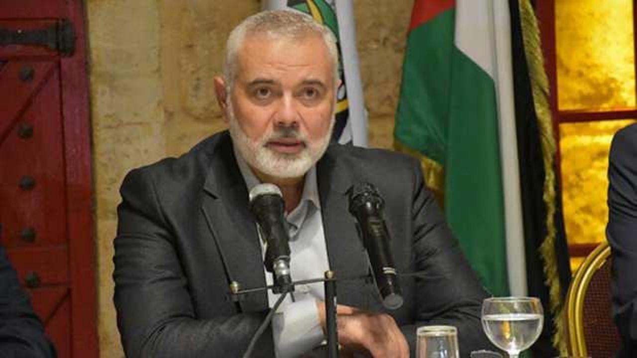 Hamas lideri Heniyye'den Biden'e Yüzyılın Anlaşması'ndan vazgeçme çağrısı