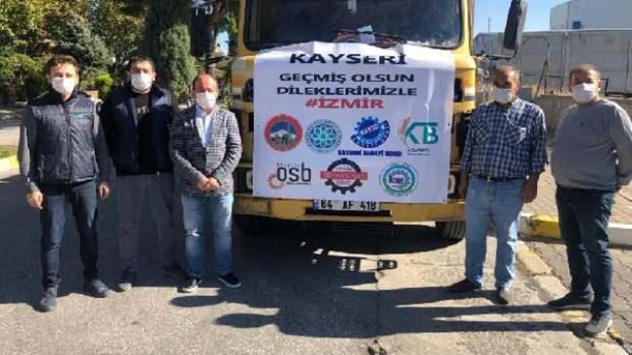 Kayseri’den İzmir’deki depremzedelere battaniye yardımı