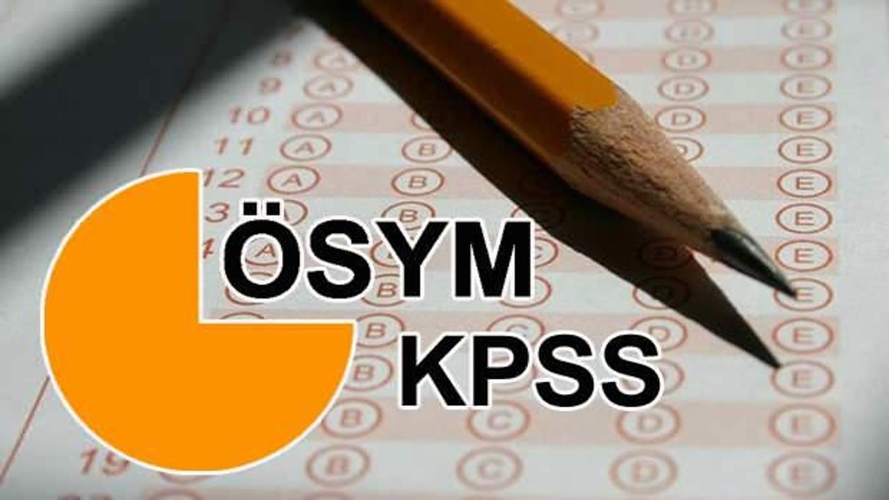 2020 KPSS lisans sınavı başarı sıralamasını ÖSYM açıkladı: Branş bazında sıralama nedir? 