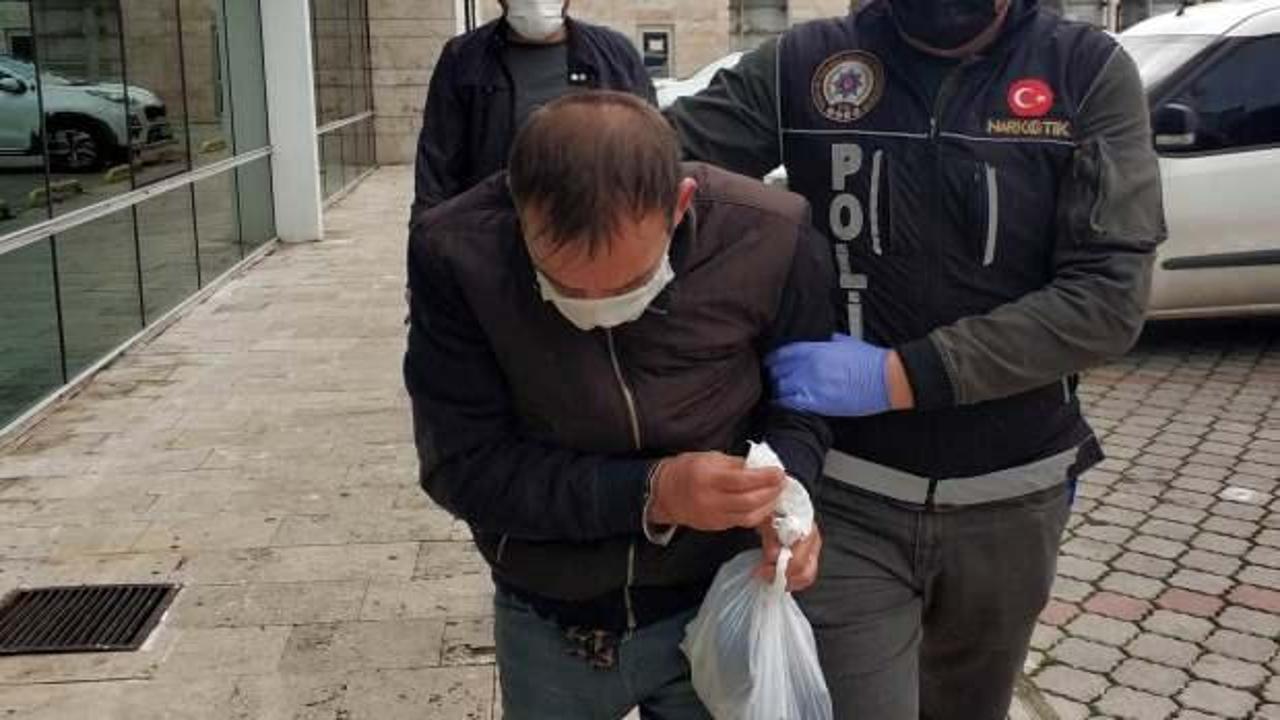 Uyuşturucu ve tarihi eserle yakalanan şahıs tutuklandı