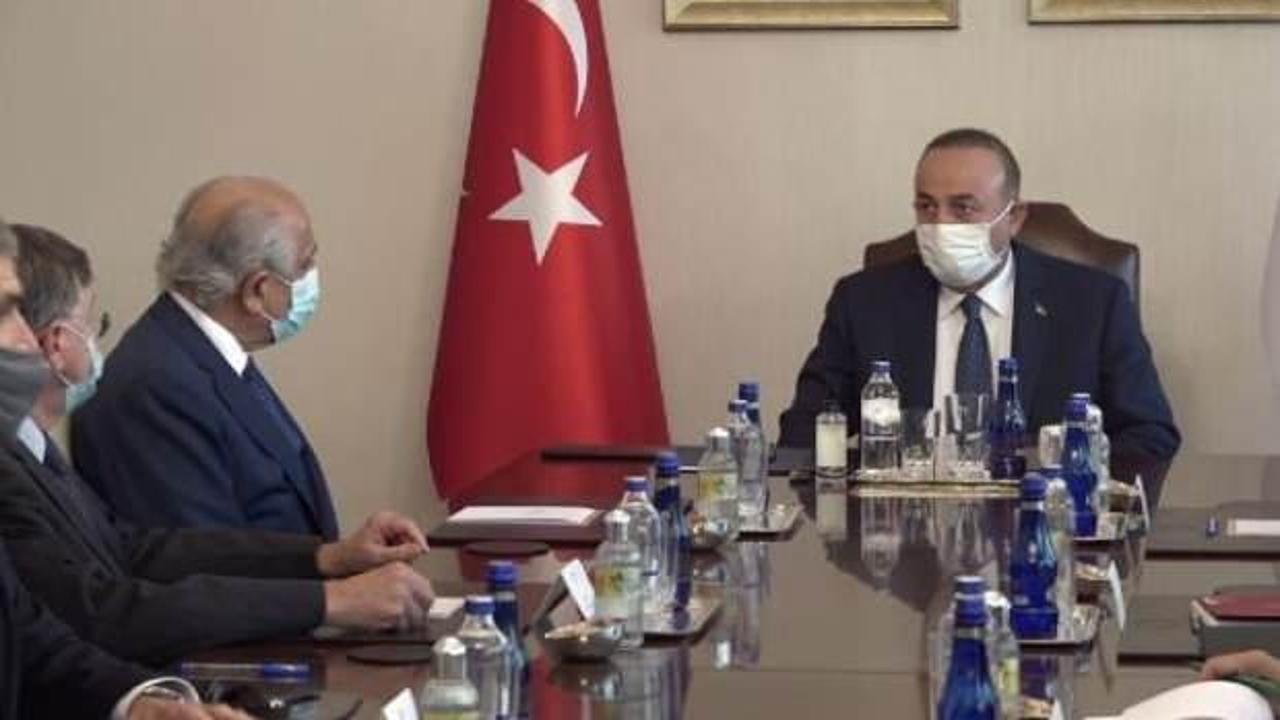 Bakan Çavuşoğlu, ABD'nin Afganistan Özel Temsilcisi Halilzad'ı kabul etti
