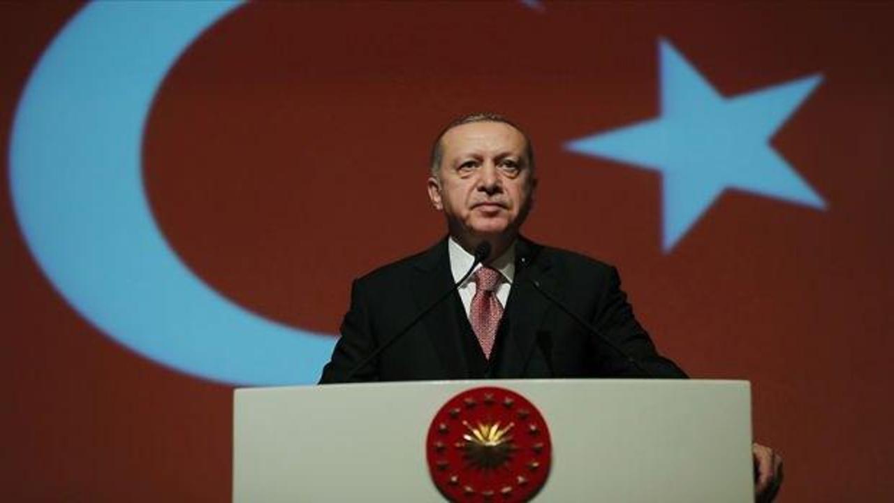 Başkan Erdoğan, Azerbaycan’ın 'Bayrak Günü' dolayısıyla mesaj yayımladı