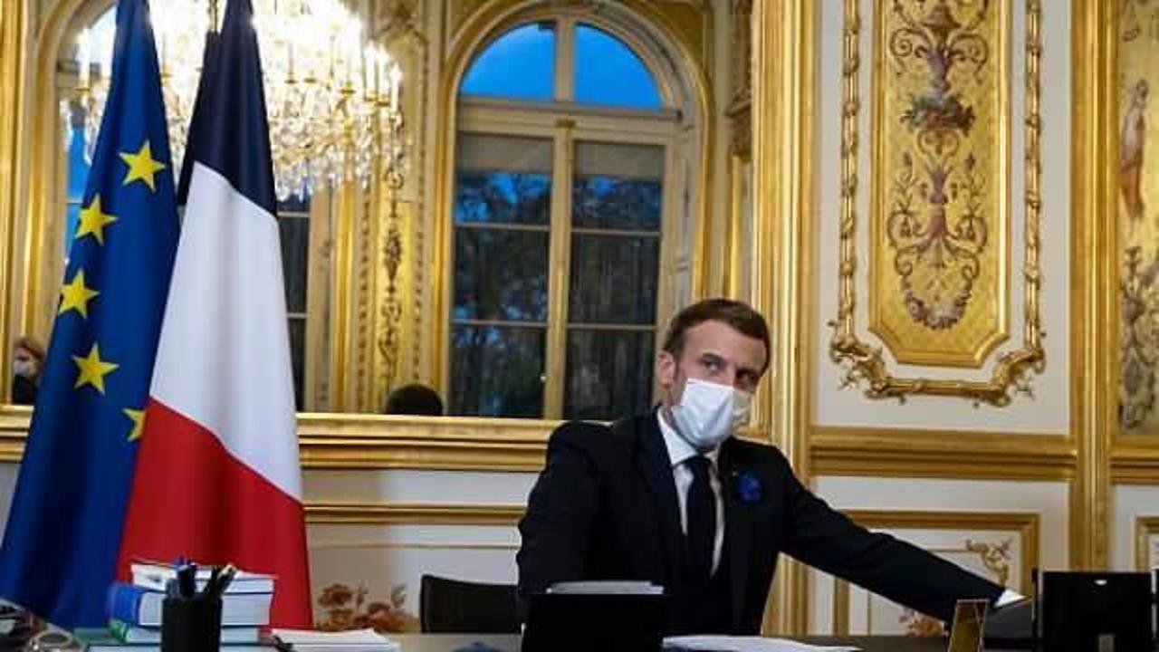 Fransa Cumhurbaşkanı Macron, ABD Başkanı seçilen Biden'la görüştü