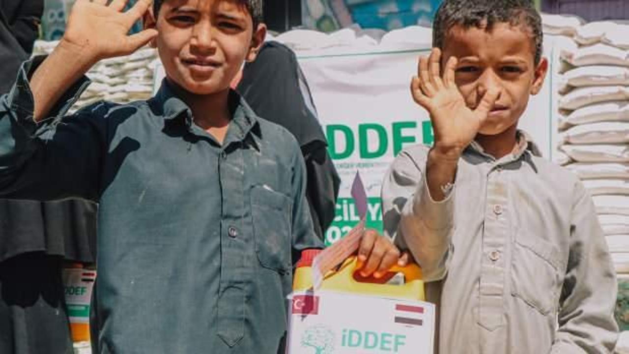İDDEF, Yemen'de yüzleri güldürüyor