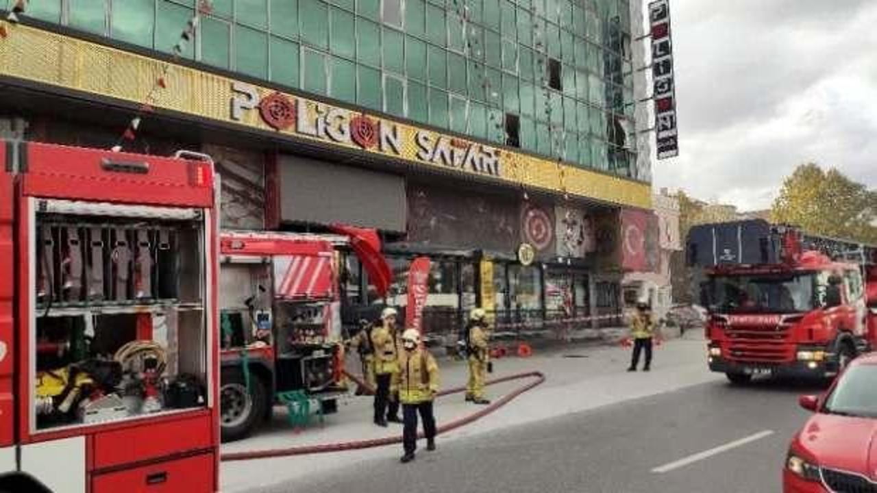 İstanbul'da atış poligonunda korkutan yangın