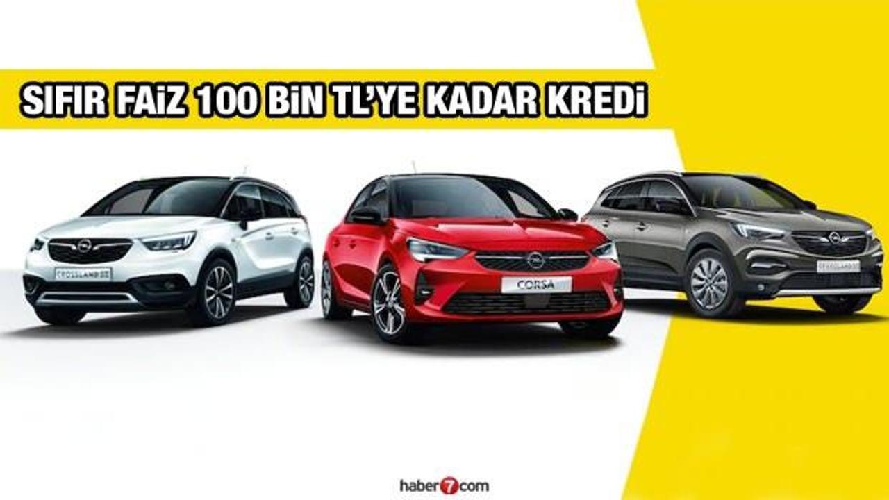 Opel’den 0,89 faiz oranları ile 50 bin TL kredi teklifi! Corsa Insıgnia Astra fiyatları