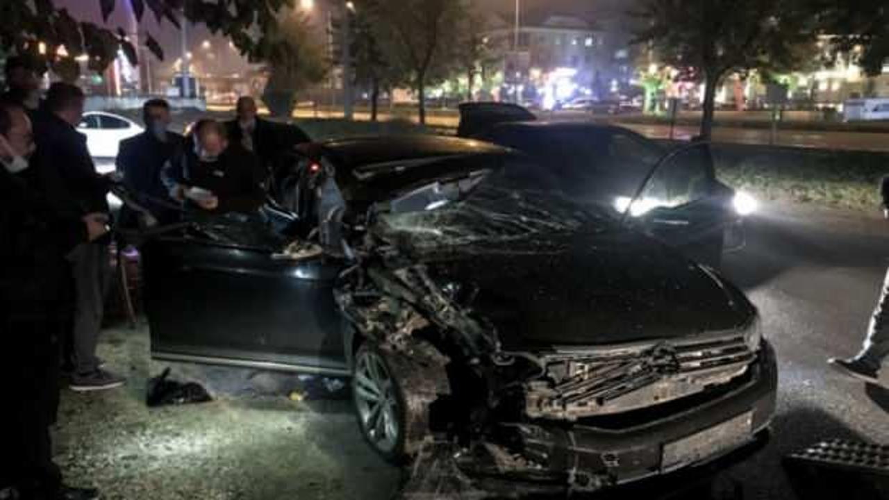 Orhaneli Belediye Başkanı Ali Aykurt, trafik kazasında yaralandı