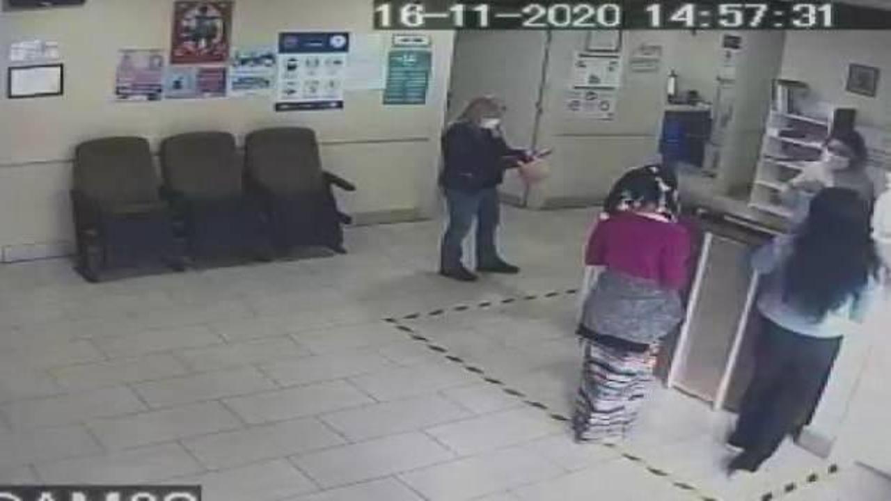 2 kadın hırsız sağlık &ccedil;alışanının telefonunu &ccedil;aldı