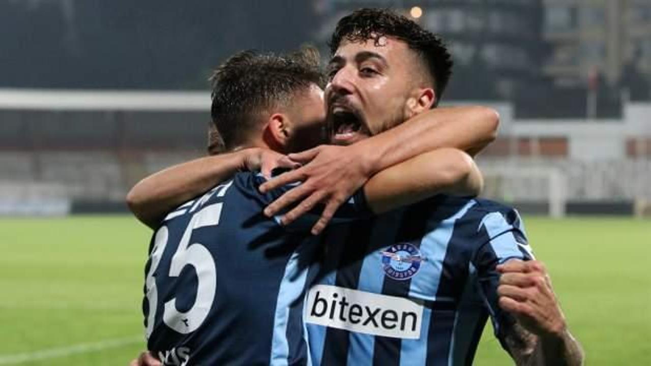 Adana Demirspor geriden gelip kazandı