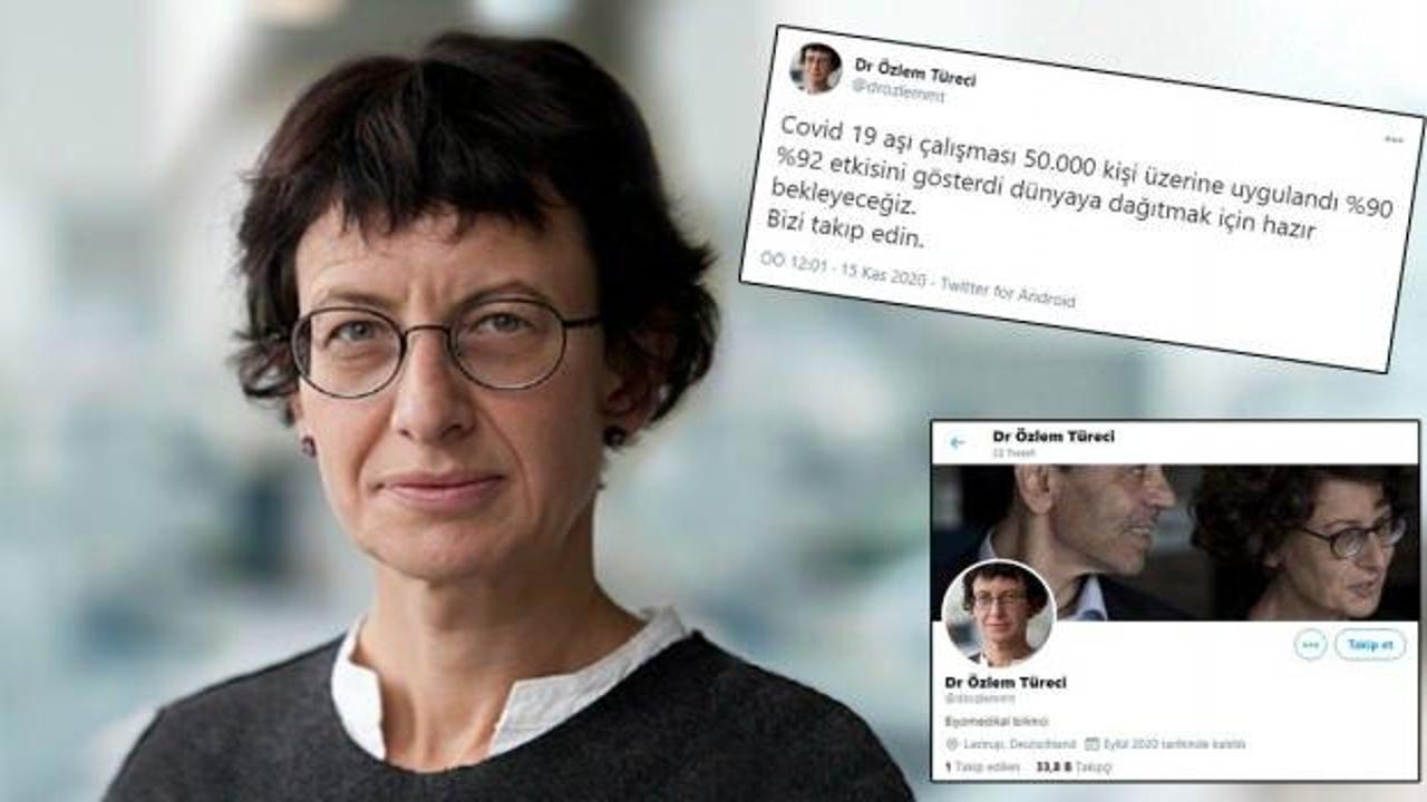 Doktor Özlem Türeci adına sahte twitter hesabı açıldı!