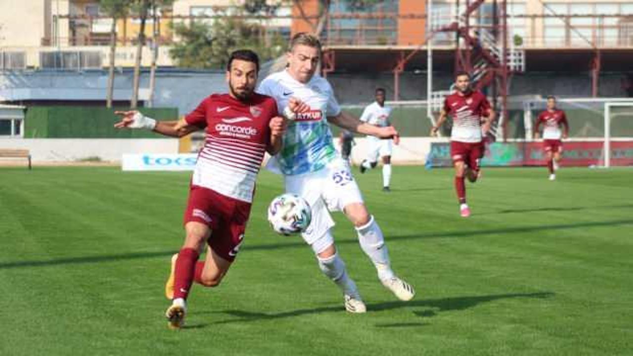 Hatayspor 1 puanı uzatmalarda kurtardı!