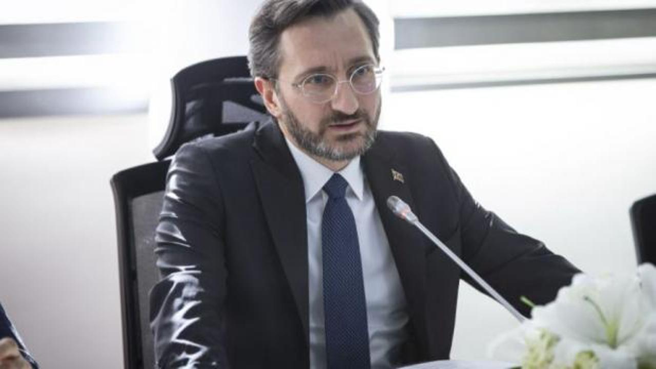 İletişim Başkanı Altun: Kılı&ccedil;daroğlu'nun s&ouml;zleri asılsızdır