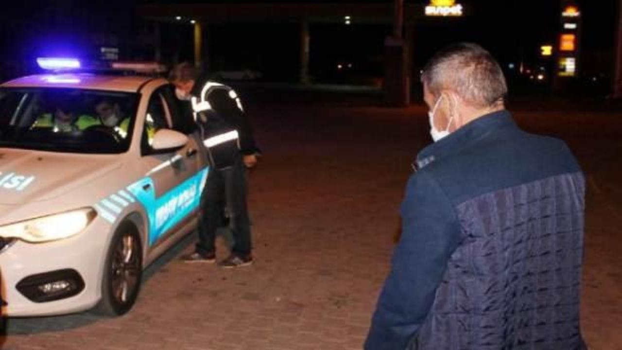 Karantinada olması gereken otobüs şoförü direksiyonda yakalandı