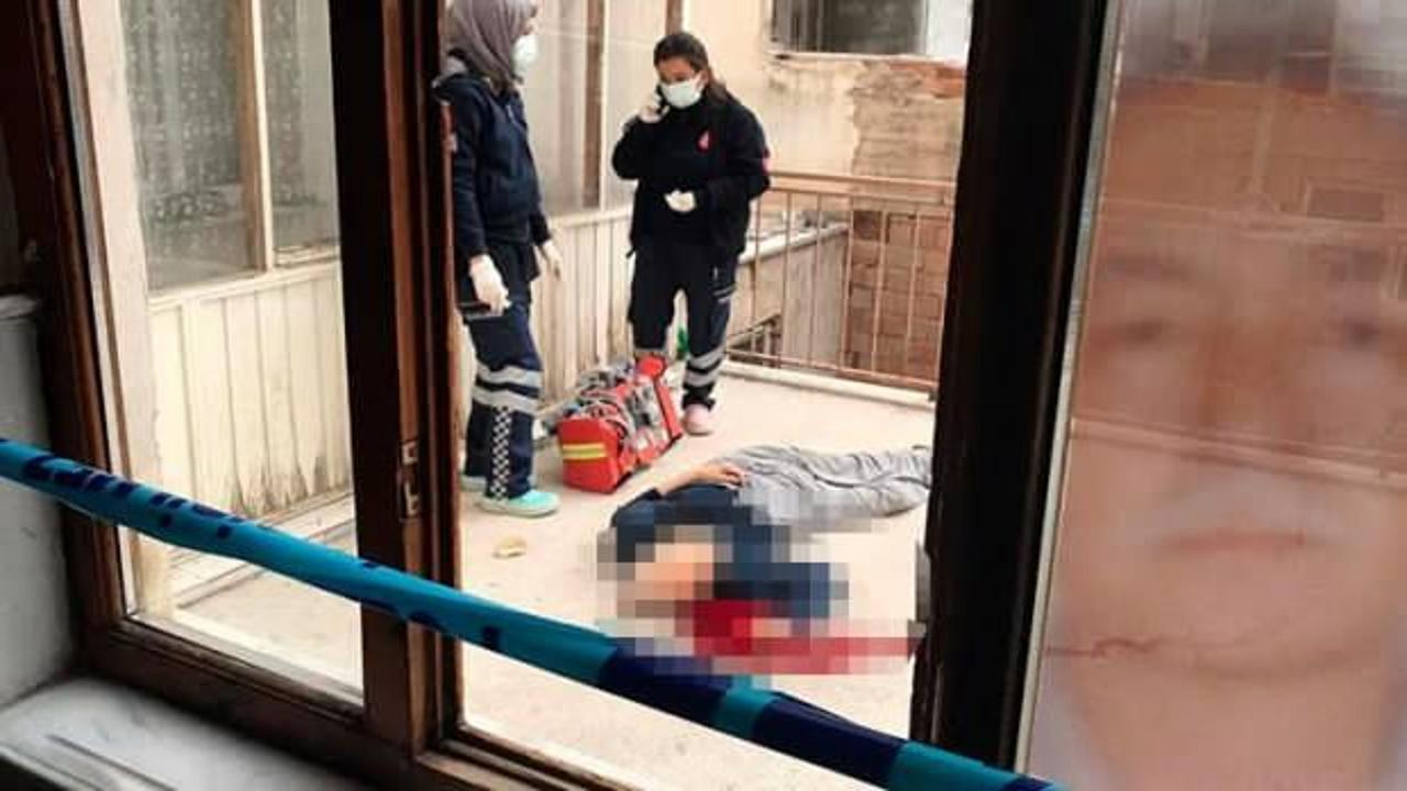 Konya'da kan donduran olay! Apartman boşluğunda bulundu